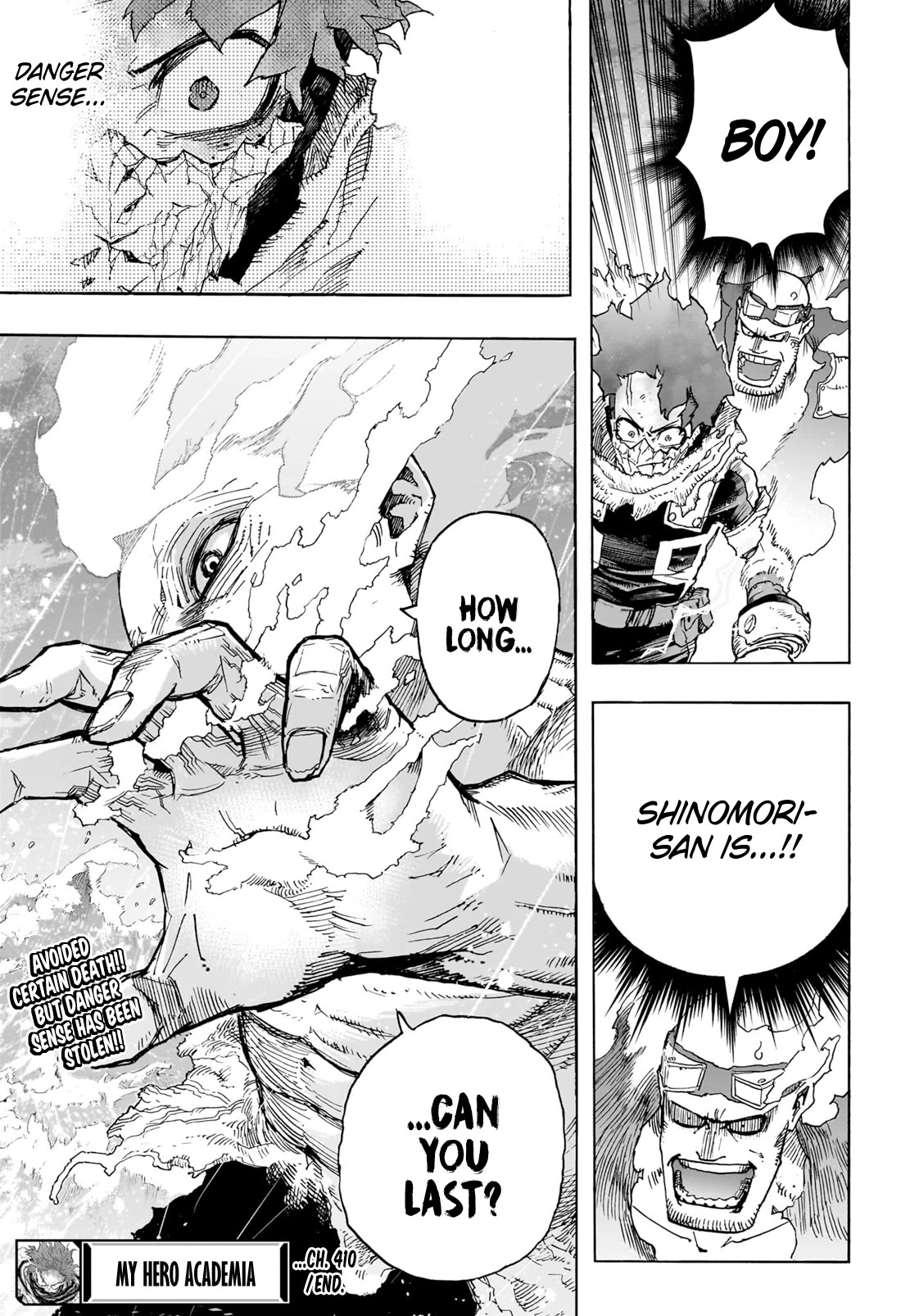 Boku no Hero Academia Chapter 410 16